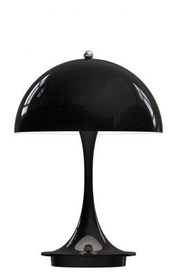 Panthella Portable LED Tischleuchte Metall Louis Poulsen 